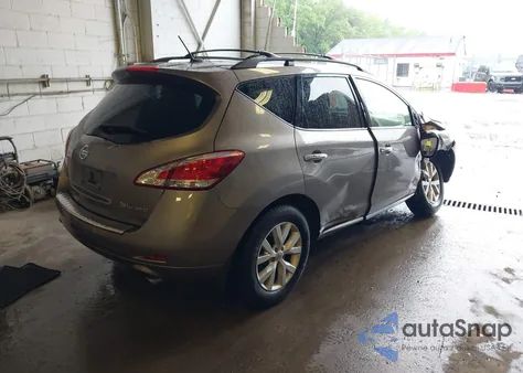 2012 Nissan Murano Sl z USA, uszkodzony, nr VIN JN8AZ1MW5CW229083